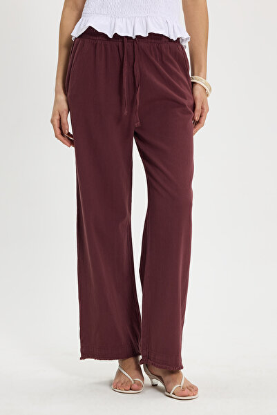 Tudors Γυναικείο παντελόνι Relax Fit Άνετη εφαρμογή 100% βαμβακερό με κορδόνι...