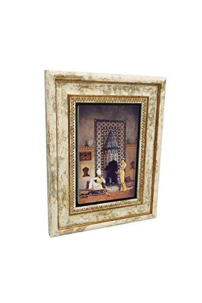 Sadrazam Osman Hamdi Bey- Πίνακας Κουζίνας Καφέ με Εκτύπωση Φυσικής Πέτρας 20...