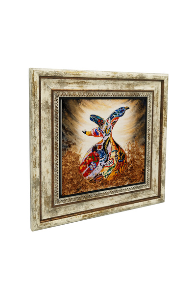 Sadrazam Εκτύπωση με μοτίβο Σεμαζέν σε φυσική πέτρα 25X251G-Semazen8