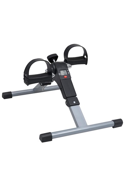 vidaxl Στατικό ποδήλατο - Πεντάλ για χέρια και πόδια με οθόνη LCD