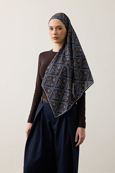 İpekhan Μαλακό Κασκόλ 1248 Ναυτικό Μπλε