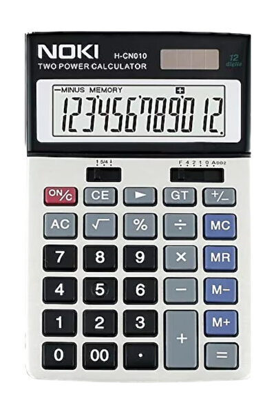 Noki Hesap Makinesi H-CN010 12 Haneli Masaüstü Hesap Makinesi
