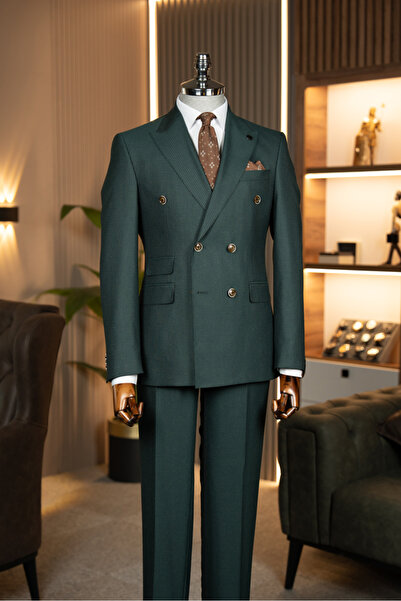 terzi ayhan Exclusive Kruvaze Takım Elbise –SlimFit 1 beden büyük tercih ediniz.