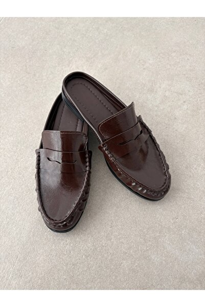 selin shoes Γυναικείες παντόφλες Vossa Flat Sole Classic - ΚΑΦΕ ΔΕΡΜΑ