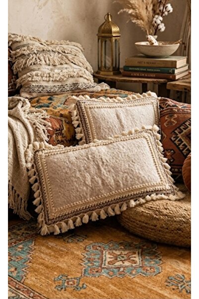 oiphome Κάλυμμα μαξιλαριού 1 τεμάχιο 30x50 ύφασμα teddy με ειδικό σχέδιο