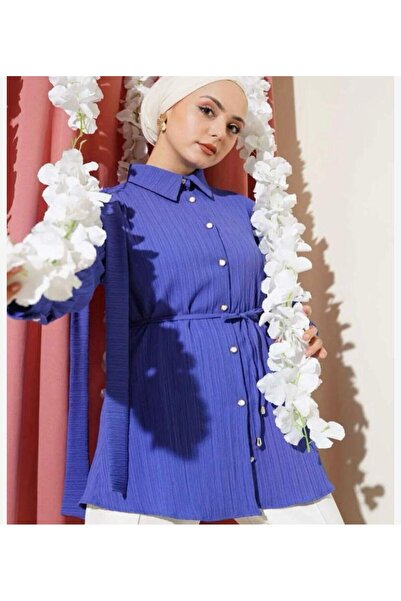 VOLT CLOTHİNG Πουκάμισο με λεπτομέρεια στον ιμάντα