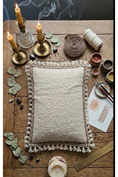 oiphome Κάλυμμα μαξιλαριού 30x50 με σχέδιο αρκουδάκι, μποέμ σκανδιναβικό