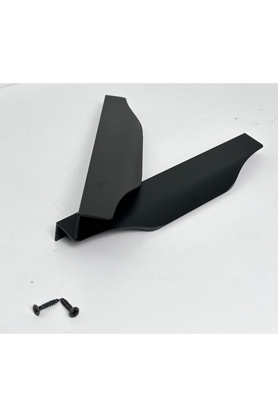 ideadesign furniture accessories 200 Mm Mat Siyah Mobilya Kulp , Vidalı Çekme...