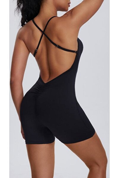 MAXORA SHOP Ολόσωμη φόρμα γυμναστικής με εφέ push-up