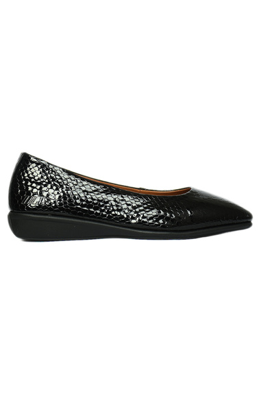Mboutique 25142220 Black Crocodile Genuine Leather Shoes