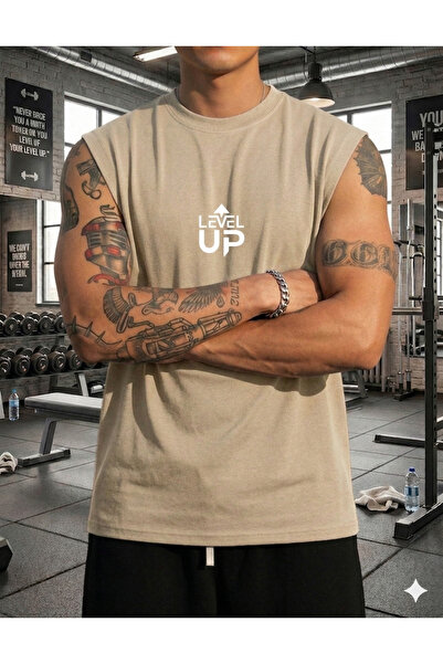 FAVORİST Ανδρικό T-Shirt LEVEL UP Zero Sleeve