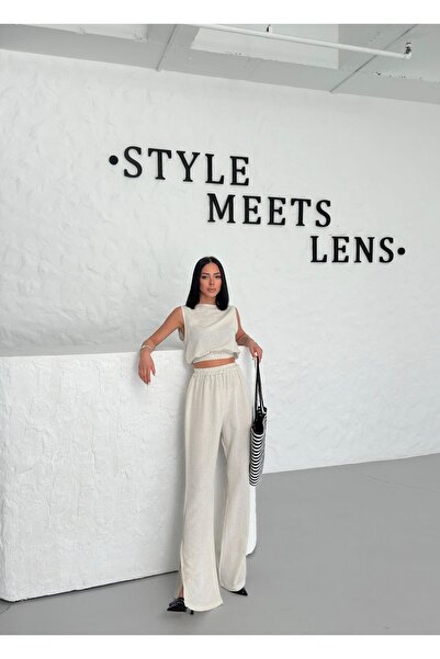 Bej Keten İkili Takım