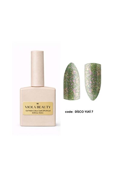 VB VIOLA BEAUTY FLASH DISCO YUKI -13ML (Flash Yansıtıcılı Kalıcı Oje ) TPO-FREE