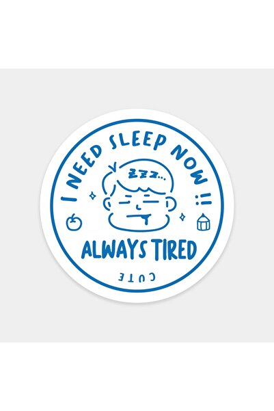 The Sticker Story. Continuous Sleepless Sticker