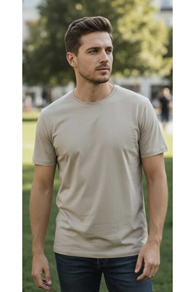 ADVANTE ΑΝΔΡΙΚΟ T-SHIRT GÜNCÜOĞLU 100% ΒΑΜΒΑΚΙ ZERO COLLAR REGULAR FIT