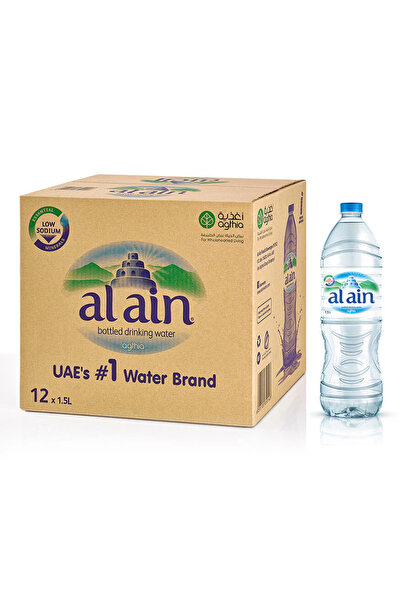 Al Ain مياه شرب معبأة 1.5 لتر × 12