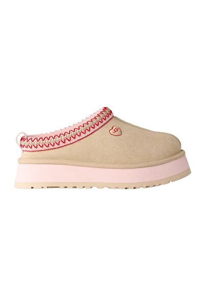 UGG Tazz Love ’26 Γυναικείες Παντόφλες Πλατφόρμας, Μπεζ (1181650-SLTR)