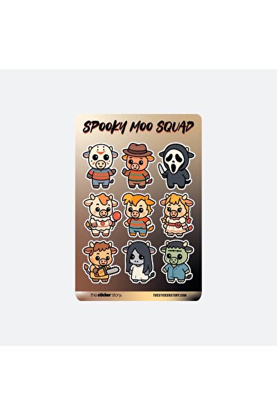 The Sticker Story. مجموعة ملصقات سكوبي موه سكواد