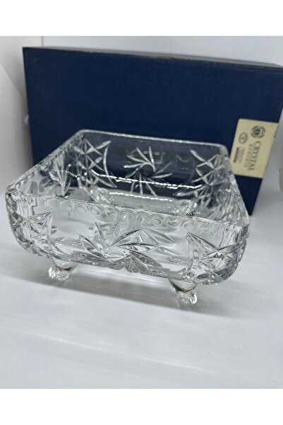 Armonia Floral Bol de Cristal Bohemia patrat H24.5