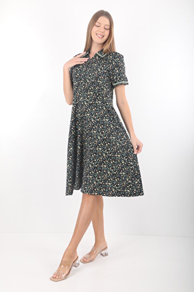 Wild Love Γυναικείο πουκάμισο μεγάλου μεγέθους με λουλουδάτο σχέδιο, βαμβακερ...