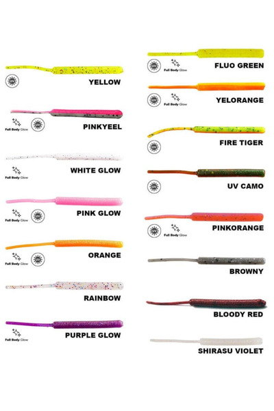 Fujin Baby Worm 5,2cm Floating LRF Silikonu