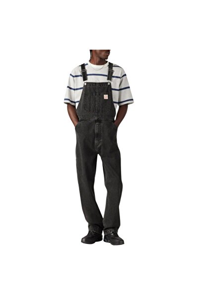 Levis ΕΡΓΑΤΙΚΕΣ ΟΛΟΣΩΜΕΣ ΦΟΡΕΣΤΡΕΣ ΜΕ ΚΟΚΚΙΝΗ ΚΑΡΤΕΛΑ - ΜΑΥΡΕΣ XL