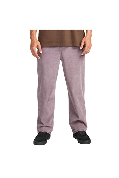 BİLLABONG Λάρι Παντελόνι Κορντ Παρτούνι Μωβ Ανθρακί Λ