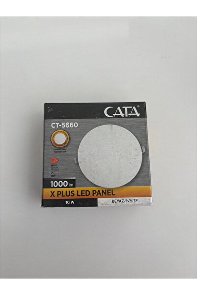 Cata CT-5660 10W 1000LM ÇERÇEVESİZ AYARLANABİLİR ÖLÇÜ BEYAZ İŞİK 1 ADET