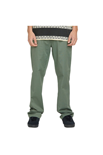 Volcom Απίστευτα μοντέρνα ελαστικά παντελόνια ανοιχτό λαδί 32