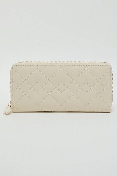 R&B Quilted Zippered Wallet