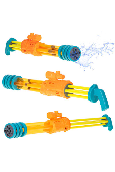 Avex Pistol cu apă pentru copii cu 5 duze, lungime 56 cm
