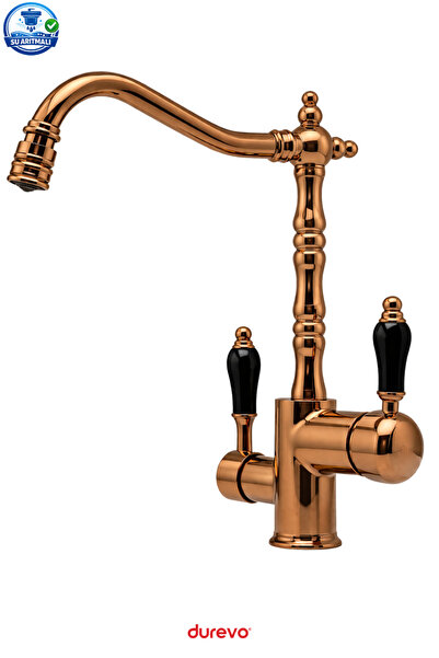 DUREVO Su Aritmali Rustic Vintage Kitchen Sink Faucet 360 °   Movable Headboa...