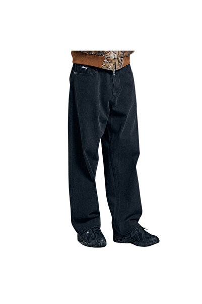 Obey BIGWIG ΦΑΡΔΙΑ ΤΖΙΝ ΠΑΝΤΕΛΟΝΙΑ ΞΕΡΕΥΜΕΝΟ ΜΑΥΡΟ 32