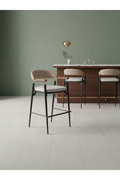 Gazzini Furniture Valen Metal Bar Sandalyesi
