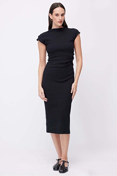 PAULMARK Women's bodycon midi dress