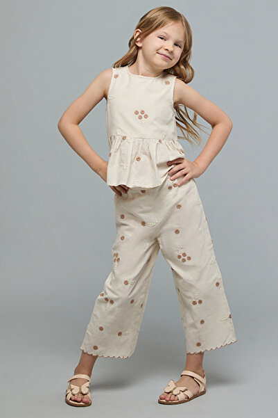 R&B Embroidered Top and Pant Set