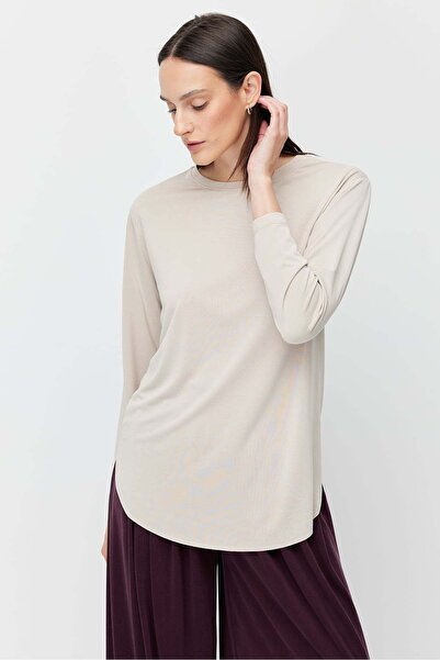 PAULMARK Tunici - Bej - Croi relaxat