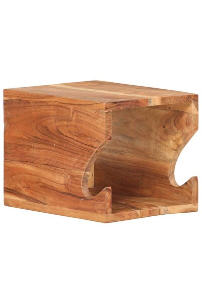 vidaxl Επιτοίχια Βάση Ποδηλάτου 35x25x25 εκ. Μασίφ Ξύλο Ακακίας