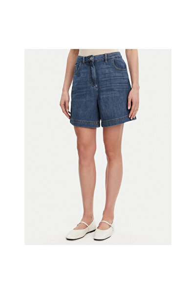 French Connection pantaloni scurți din denim pentru femei, albaștri 79FZG