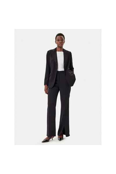 French Connection Pantaloni de damă, material negru 74ZAC