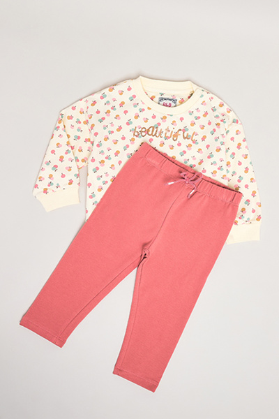 R&B Printed Clothing Set