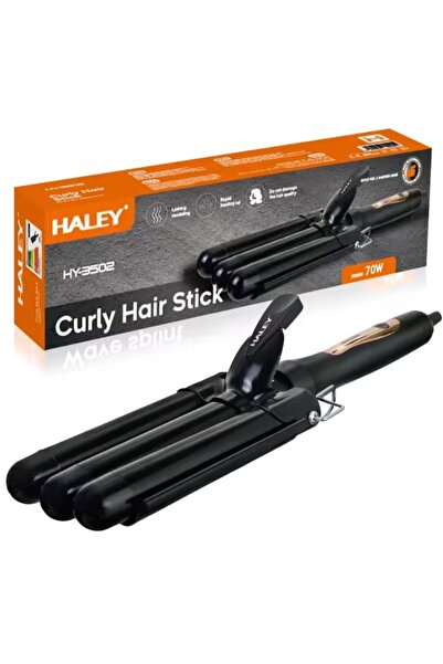 HALEY Hot Air Brush 800W Hair Stick Volumizer Dryer Comb Curl Straighten Tool