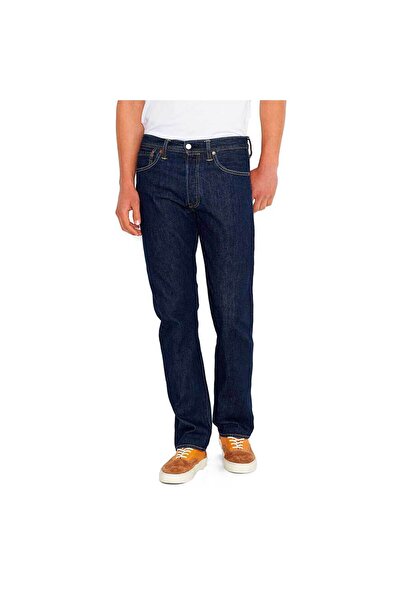 Levis 501 ΑΝΔΡΙΚΑ ΤΖΙΝ ΠΡΩΤΟΤΥΠΗΣ ΕΦΑΡΜΟΓΗΣ - ΜΠΛΕ ΜΕ ΕΝΑ ΣΤΥΠΙΜΑ ΠΛΥΣΙΜΟΥ 38