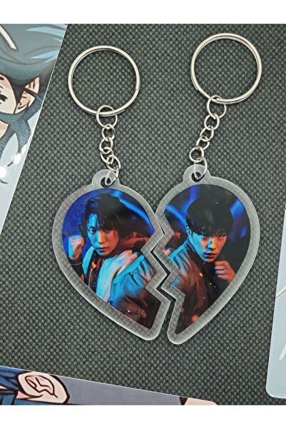 Bloodhounds K Drama Heart Bag Ornament / Keychain