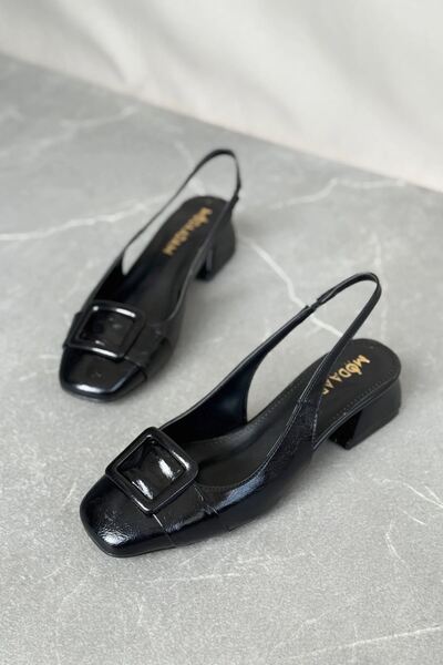 GOFFSHOES Γόβες με ψηλό τακούνι - Μαύρο - Χαμηλό τακούνι (1-4 cm)