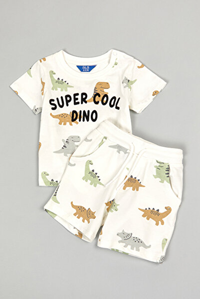 R&B Printed T-Shirt and Shorts Set