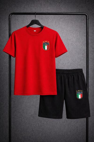 zeag UNISEX ΣΕΤ ΣΟΡΤΣ ΚΑΙ ΜΠΛΟΥΖΑΚΙ ΜΕ ΣΤΑΜΠΑ ΙΤΑΛΙΑΣ