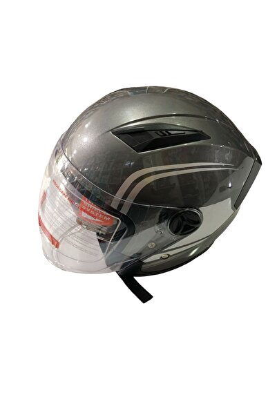 Bix YARIM KASK İÇ SİYAH VİZÖRLÜ FÜME RENK M BEDEN