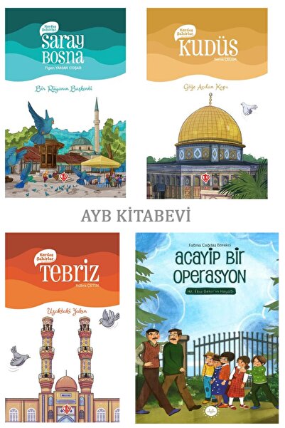 Diyanet İşleri Başkanlığı Kardeş Şehirler 3 kitap(Saray Bosna-Kudüs-Tebriz)+A...