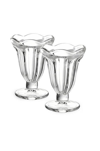 Cuisine Art By Styli Set of 2 - Soda-Lime Glass Ice Cream Sundae Cup 190Ml